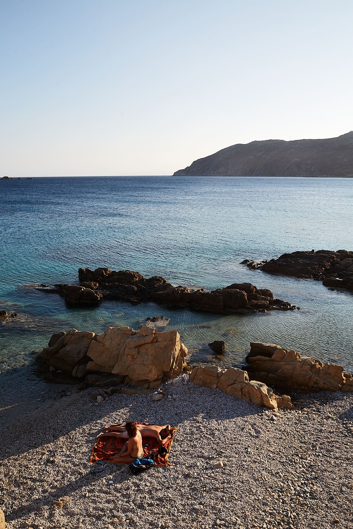 plage à Mykonos