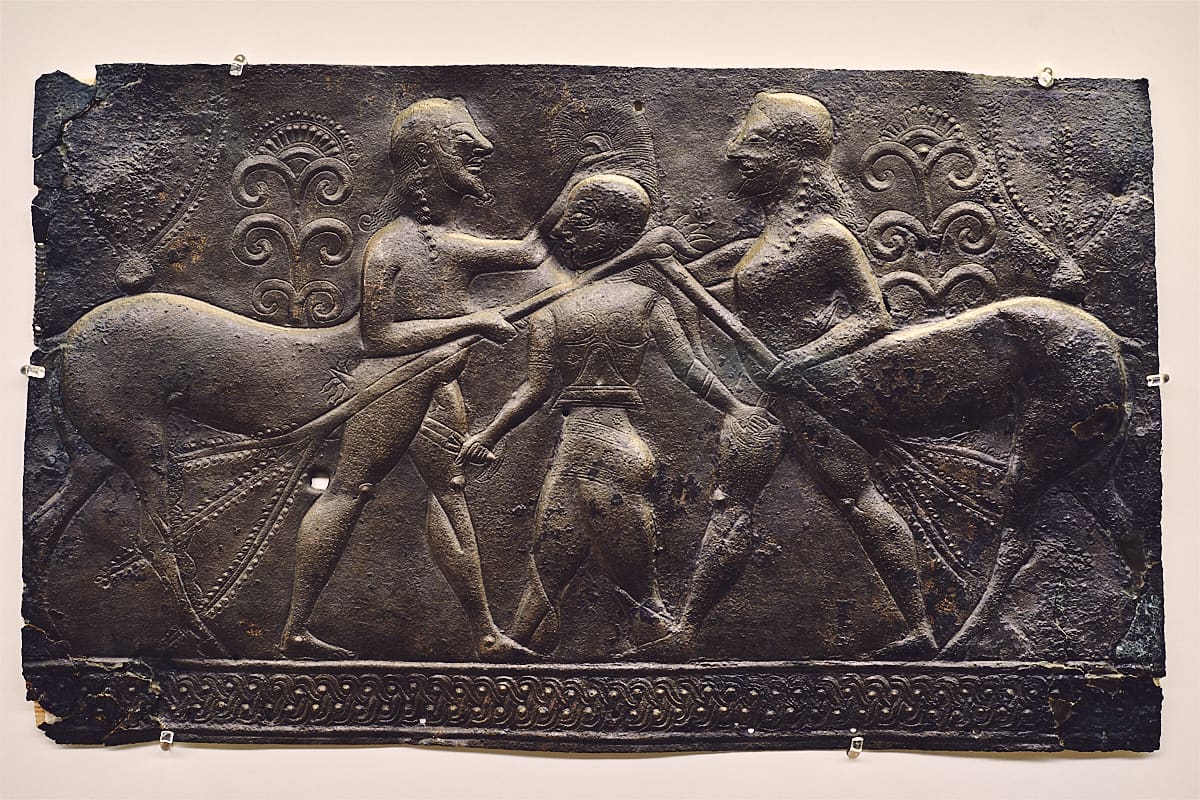 Détail musée d'Olympie, Péloponnèse, Grèce Détail musée d'Olympie, Péloponnèse, Grèce