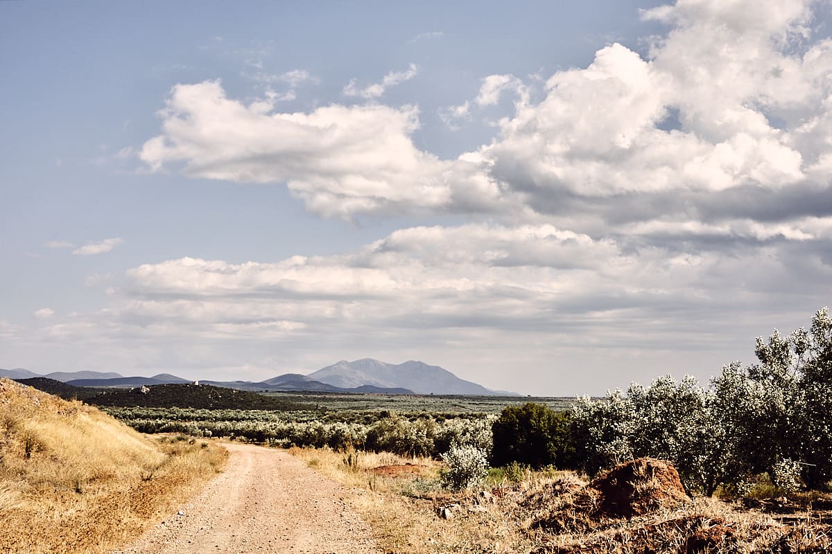 On the road, Péloponnèse, Grèce