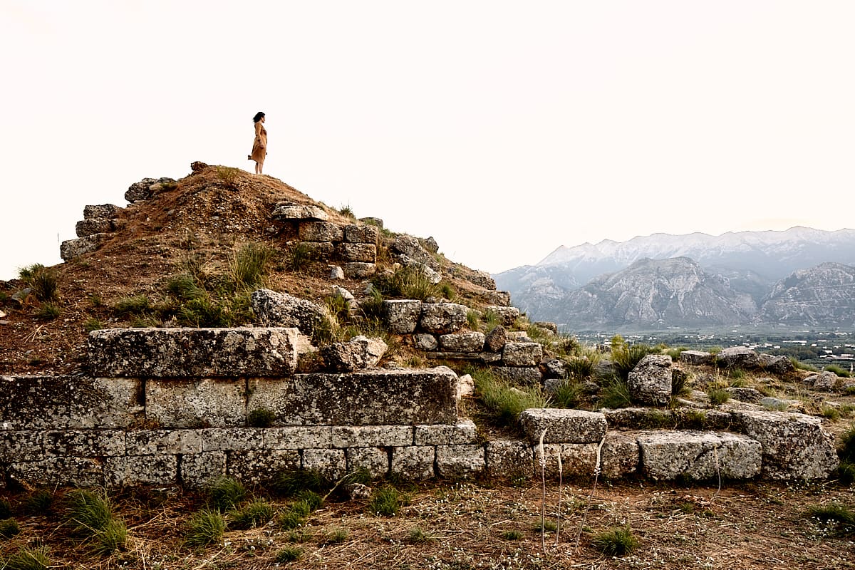 Le Menelaion à Sparte, Péloponnèse, Grèce