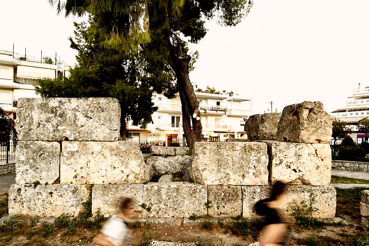 Le tombeau de Leonidas à Sparte, Péloponnèse, Grèce