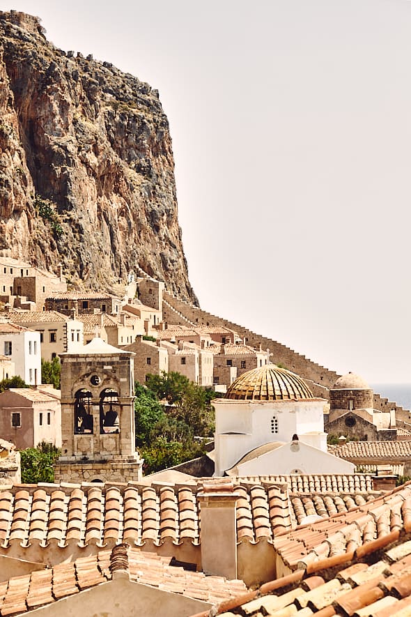 Monemvasia, Péloponnèse, GrècePéloponnèse, Grèce. 