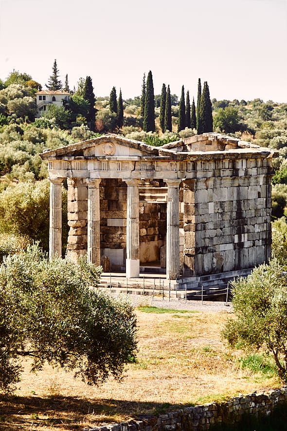 Site archéologique de Messène, Péloponnèse, Grèce. 