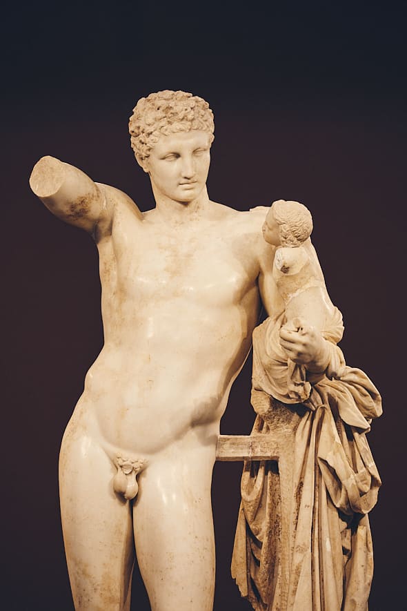 Musée d'Olympie, Péloponnèse, Grèce. Musée d'Olympie, Péloponnèse, Grèce.