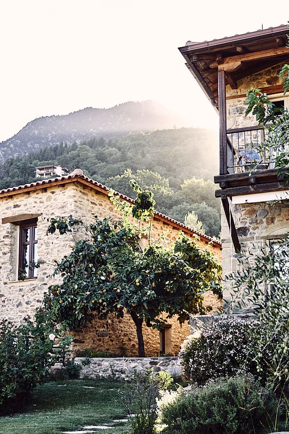 Mazaraki guesthouse à Mistra, Péloponnèse, Grèce. 