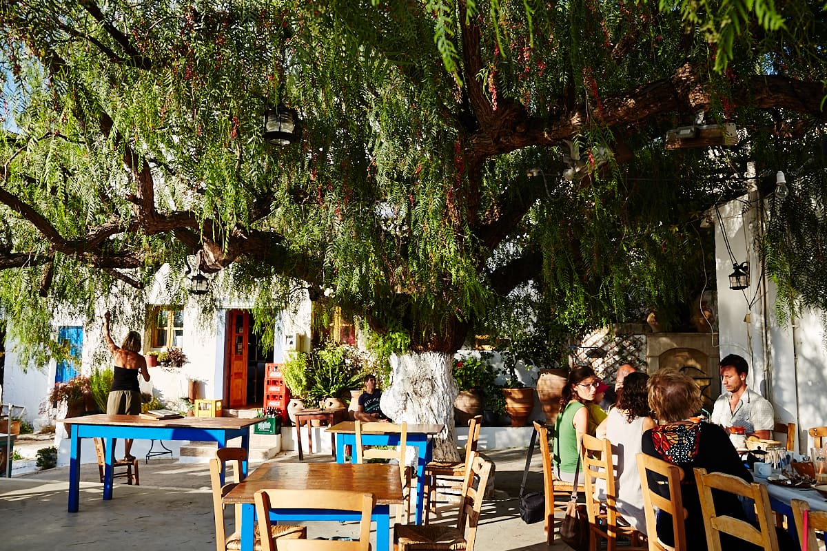 Taverne Piperia à Pefki, Crète. Taverne Piperia à Pefki, Crète