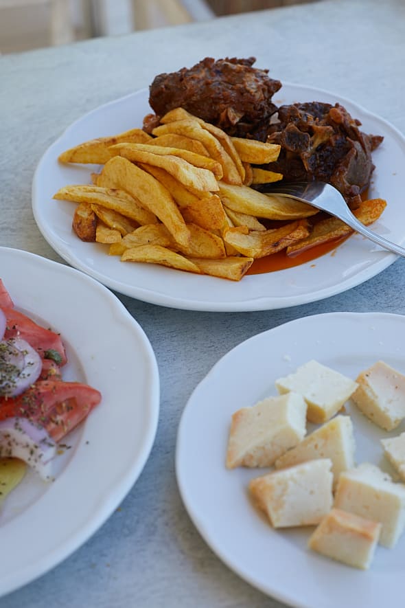 Taverne Mixalios à Koufonissi, Grèce