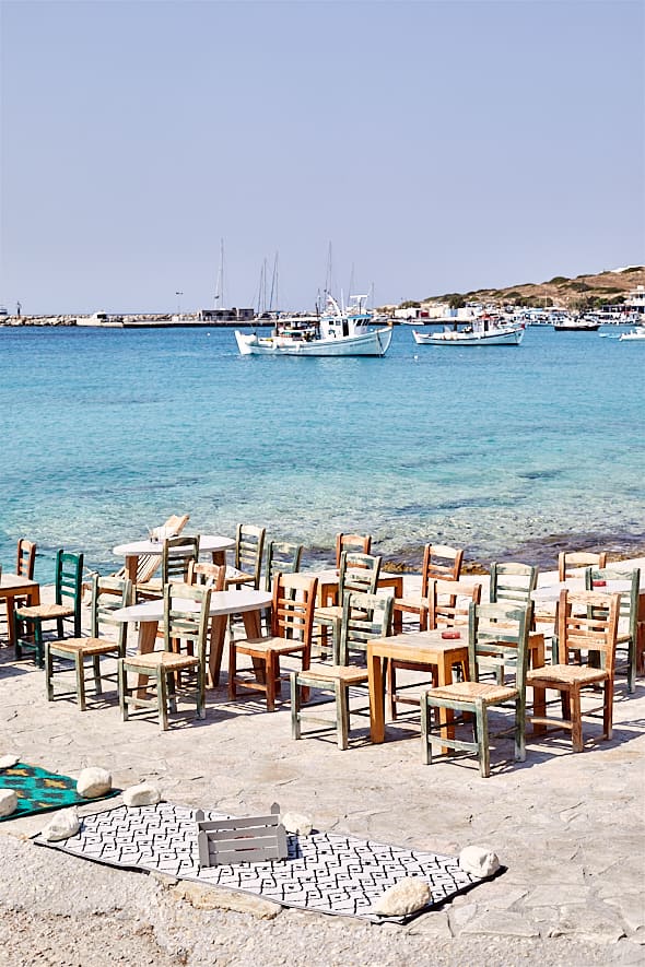 . Bar Sorokos à Koufonissi, Grèce . Bar Sorokos à Koufonissi, Grèce