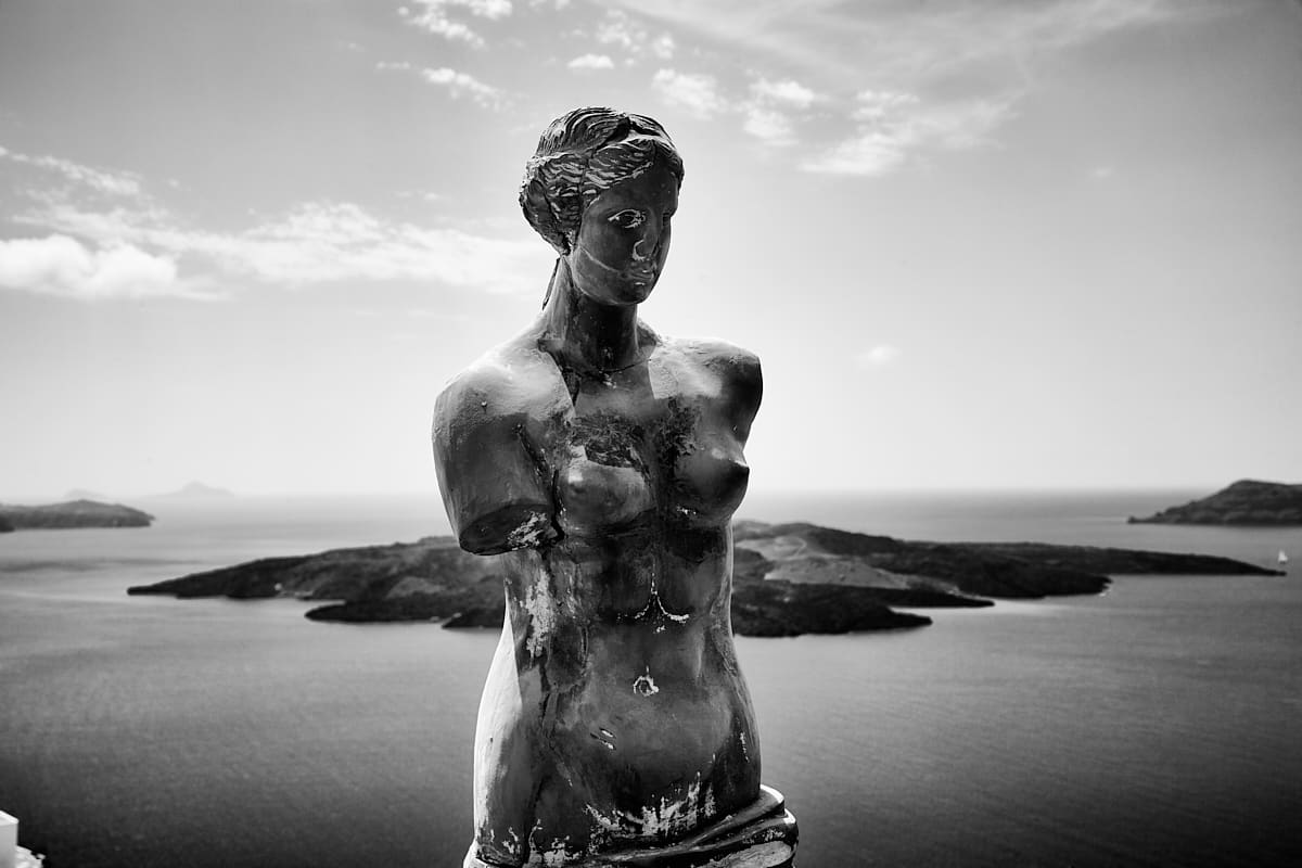 Santorin | Venus de Milo à Fira Santorin | Venus de Milo à Fira