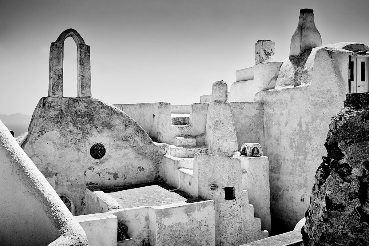 Santorin | Village de Pyrgos