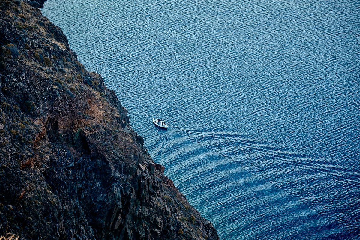 Santorin | La caldera