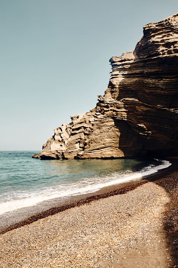 Santorin | Plage de Koloumbo