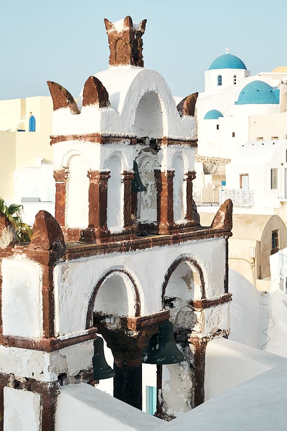 Santorin | Clocher d'église à Oia Santorin | Clocher d'église à Oia