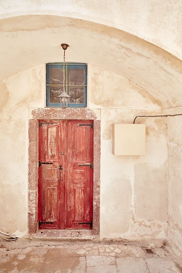 Santorin | Village de Pyrgos Santorin | Village de Pyrgos