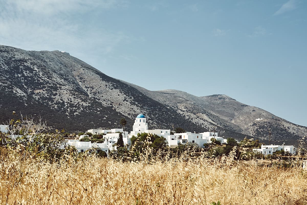 Le village d'Apollonia à Sifnos