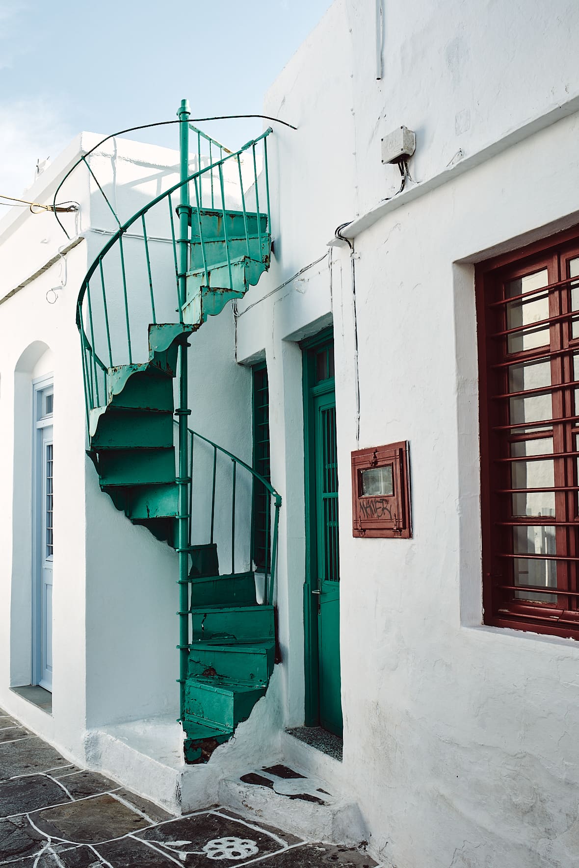 Ruelle d'Apollonia, Sifnos, Cyclades, Grèce