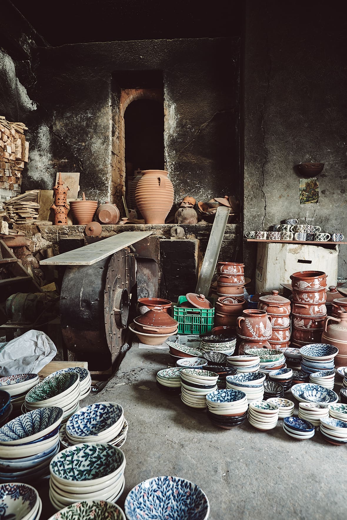 Atelier de céramique Lempesis à Artemonas, Sifnos, Grèce Atelier de céramique Lempesis à Artemonas, Sifnos, Grèce