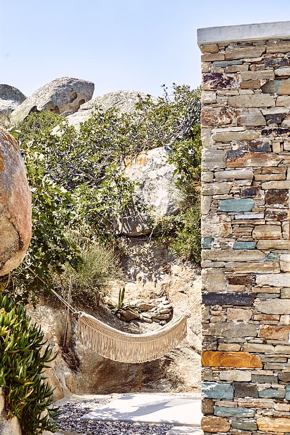 La villa Architectural Oasis à Volax, Tinos. La villa Architectural Oasis à Volax, Tinos.