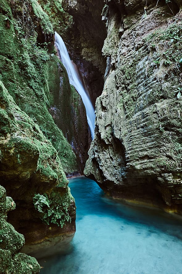 La chute de Klifkis, Tzoumerka, Épire