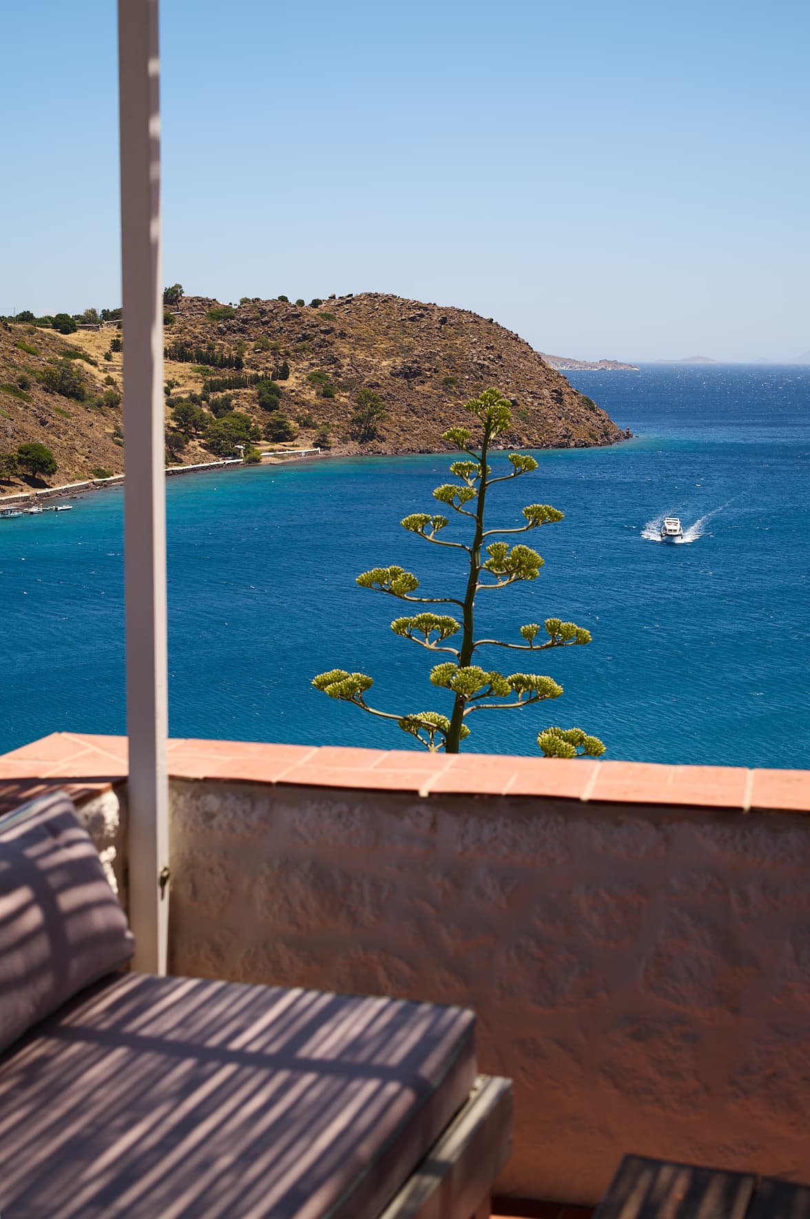 Villa Patmos Eyes, à Patmos, Dodécanèse, Grèce