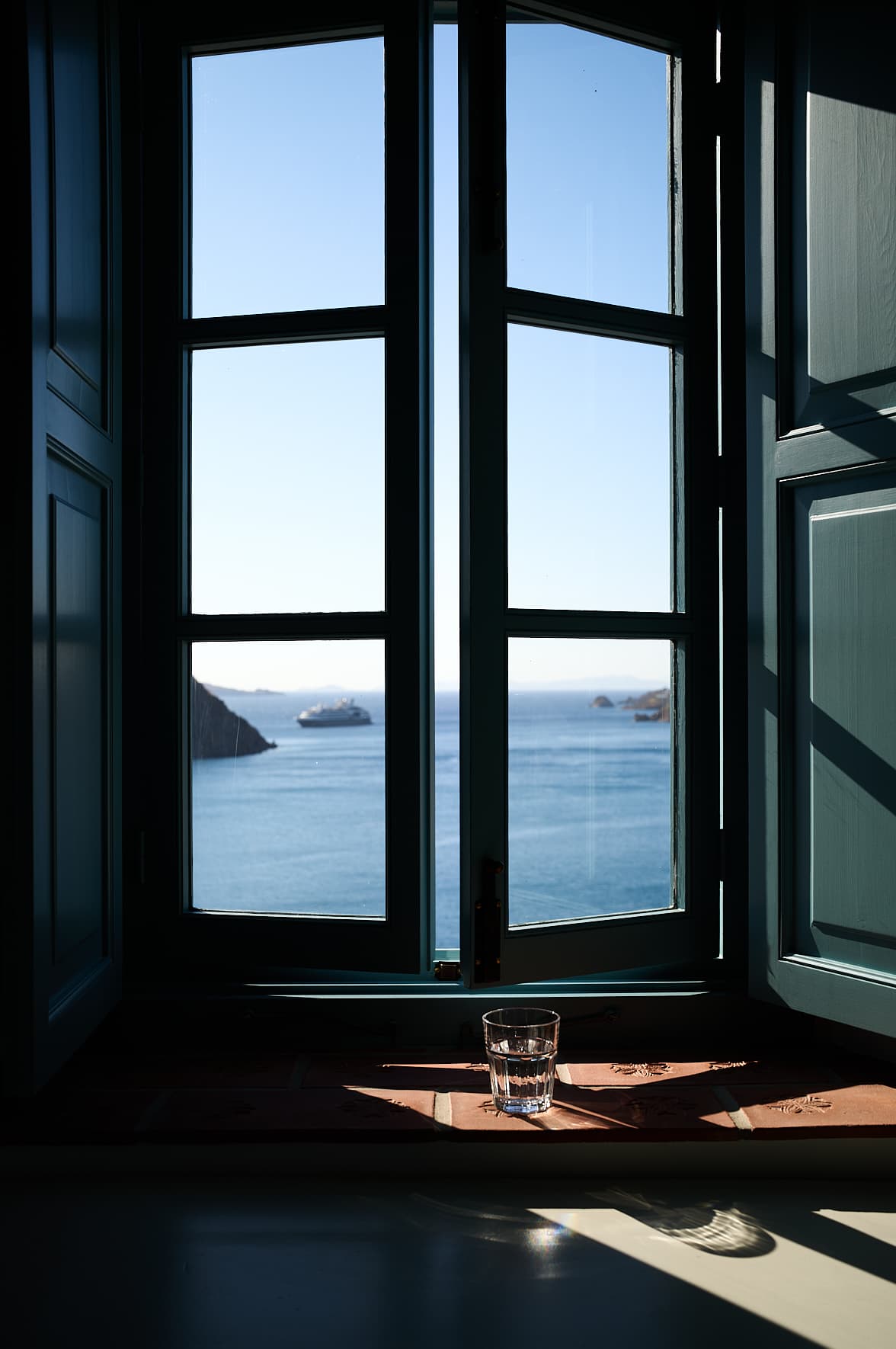 Villa Patmos Eyes, à Patmos, Dodécanèse, Grèce